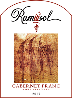 Cabernet Franc 2017 label
