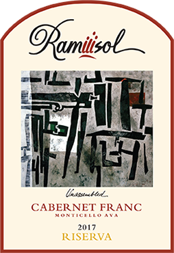 Cabernet Franc Riserva 2017 label