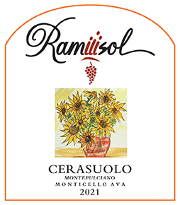 Cerasuolo 2021 label