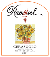 Cerasuolo 2021 label
