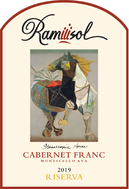 Cabernet Franc Riserva 2019 label