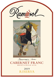 Cabernet Franc Riserva 2019 label
