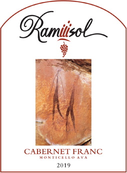 Cabernet Franc 2019 label